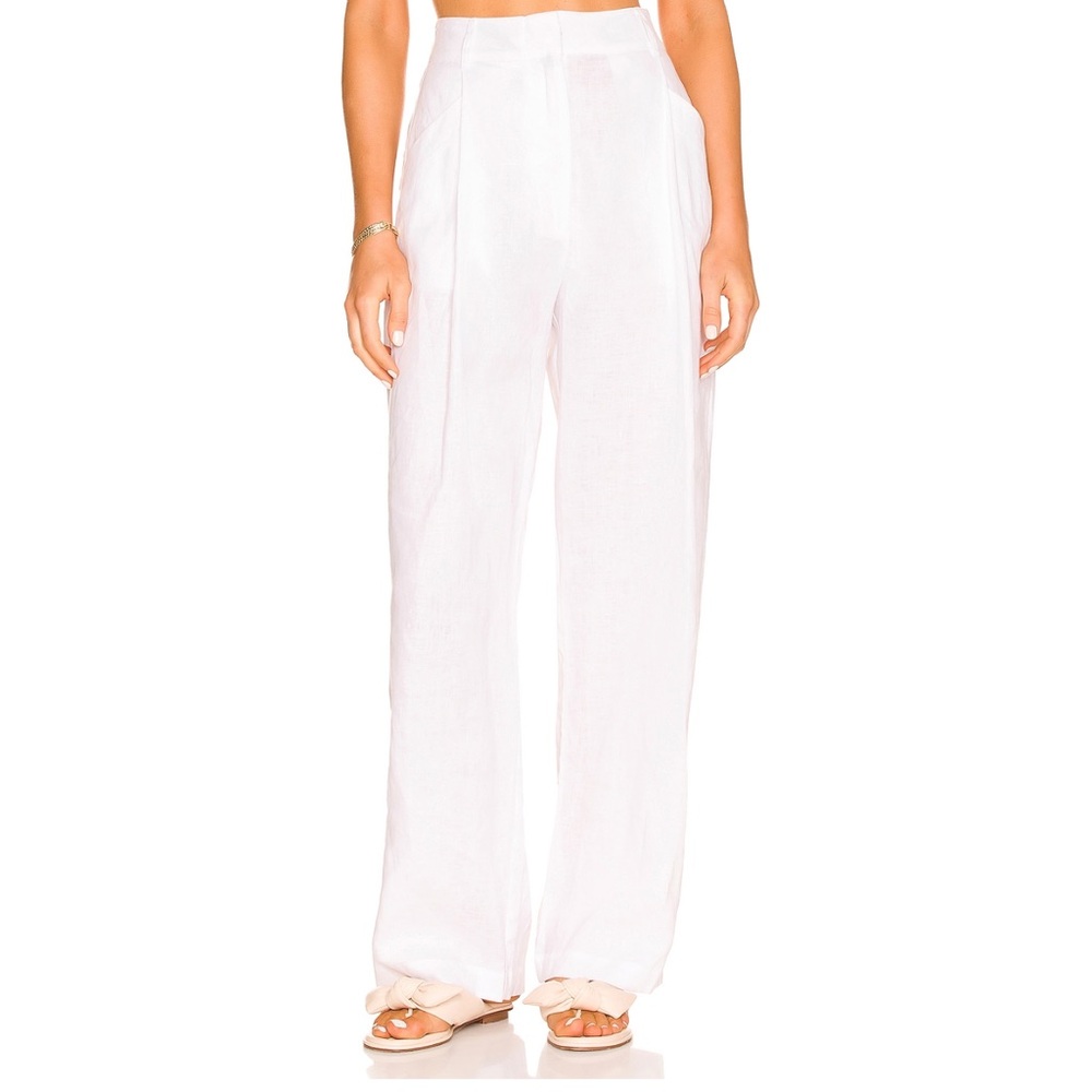 Elegant White Women's Pants